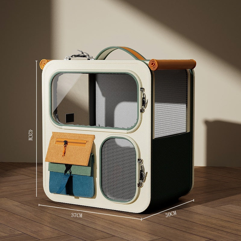 Travel in Style with Our Large-Capacity Pet Carrier