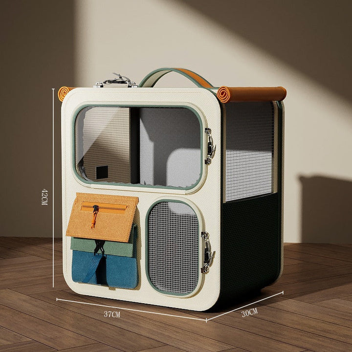 Travel in Style with Our Large-Capacity Pet Carrier